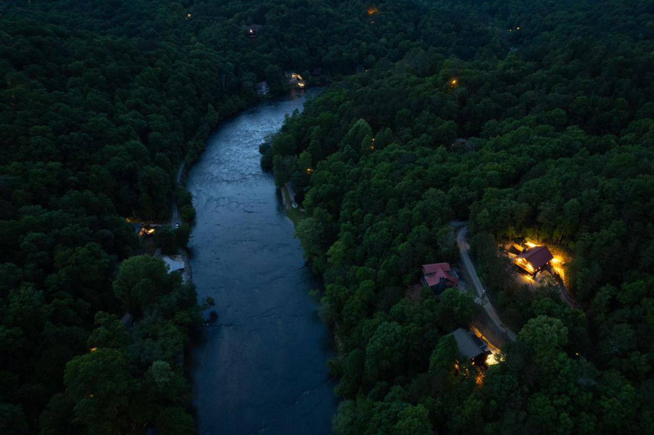 Trout N' About Your Blue Ridge Mountains Retreat, Hot Tub + Game Room! Ellijay Extérieur photo