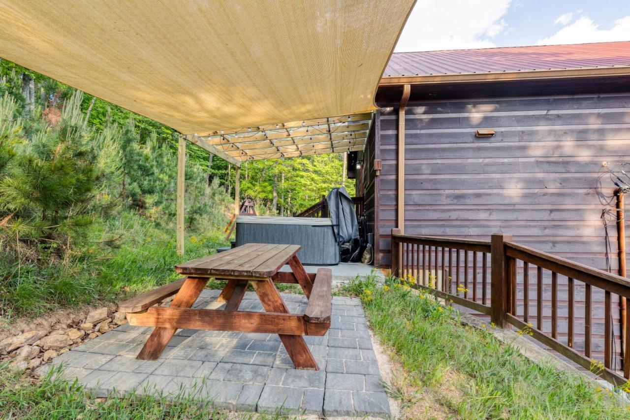 Trout N' About Your Blue Ridge Mountains Retreat, Hot Tub + Game Room! Ellijay Extérieur photo