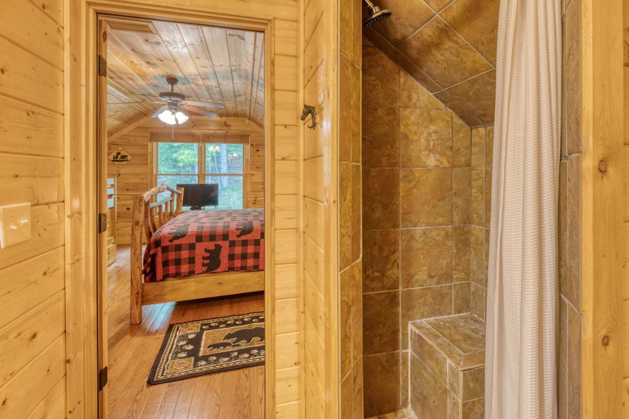 Trout N' About Your Blue Ridge Mountains Retreat, Hot Tub + Game Room! Ellijay Extérieur photo