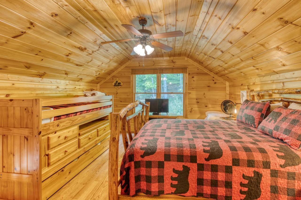 Trout N' About Your Blue Ridge Mountains Retreat, Hot Tub + Game Room! Ellijay Extérieur photo